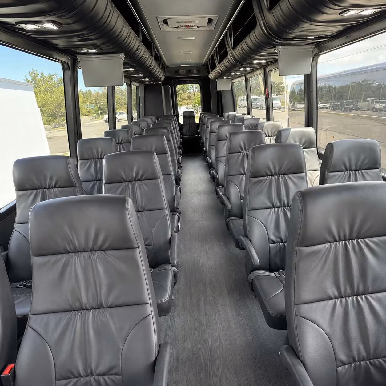30 passenger minibus interior