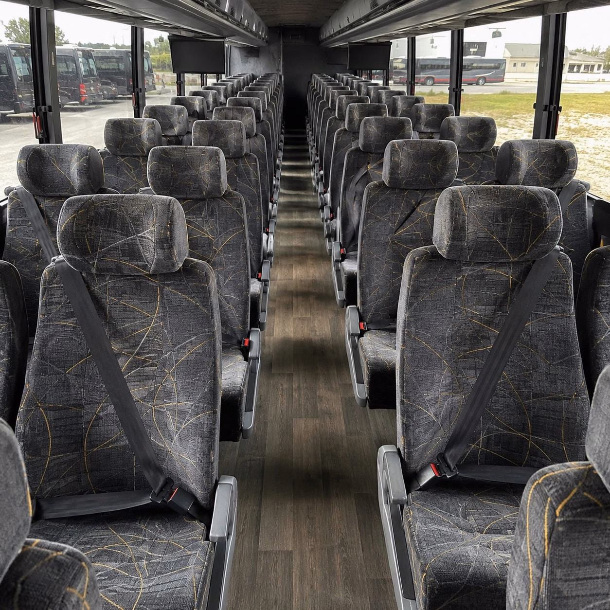 fort lauderdale charter bus rental inside